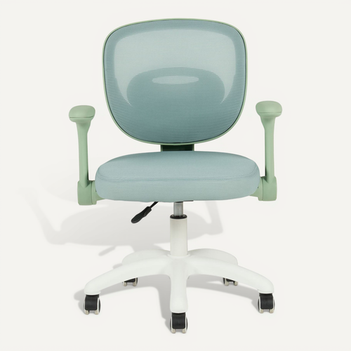 Chaise De Bureau Enfant Amelia Réglable En Tissu Mesh - Vert