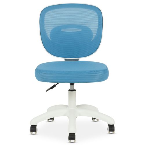 Chaise De Bureau Enfant Mayla Réglable En Tissu Mesh - Bleu