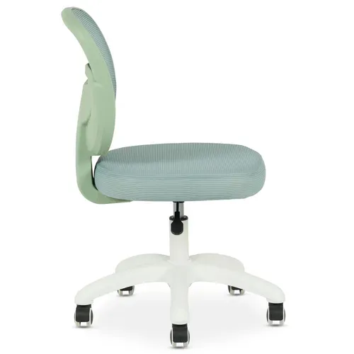 Chaise De Bureau Enfant Mayla Réglable En Tissu Mesh - Vert