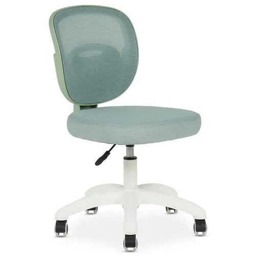 Chaise De Bureau Enfant Mayla Réglable En Tissu Mesh - Vert