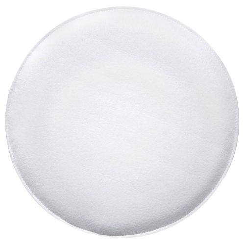 Lot De 4 Coussins D'assise Jonita, En Feutre Blanc