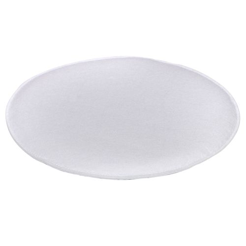 Lot De 4 Coussins D'assise Jonita, En Feutre Blanc