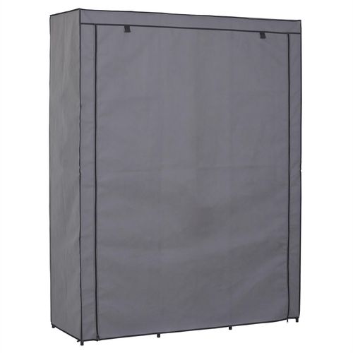 Garde-robe En Tissu Steven Gris Anthracite - Portant et penderie BUT