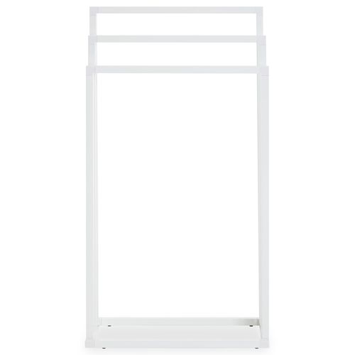 Porte-serviettes Kuno, En Métal Laqué Blanc