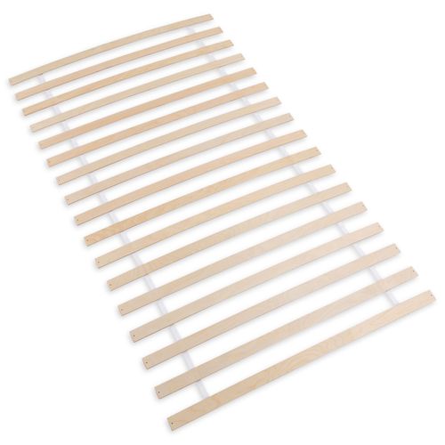 Sommier 120 X 190 Et 120 X 200 Cm Pasia En Bois 17 Lattes Sans Cadre