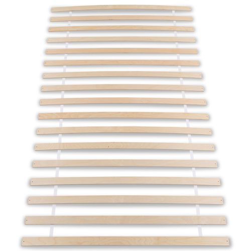 Sommier 120 X 190 Et 120 X 200 Cm Pasia En Bois 17 Lattes Sans Cadre
