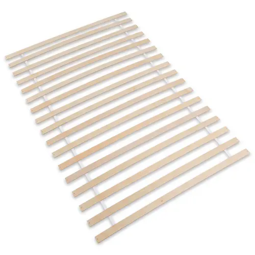 Sommier 140 X 190 Et 140 X 200 Cm Pasia En Bois 17 Lattes Sans Cadre