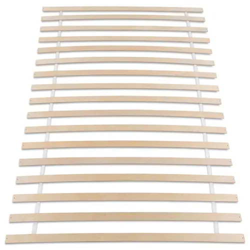 Sommier 140 X 190 Et 140 X 200 Cm Pasia En Bois 17 Lattes Sans Cadre