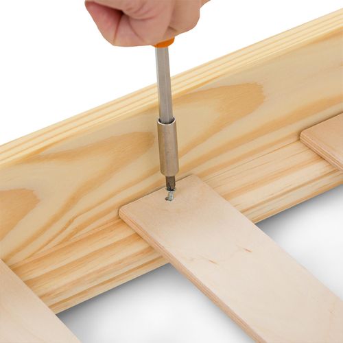 Sommier 180 X 200 Cm Pasia En Bois Sans Cadre