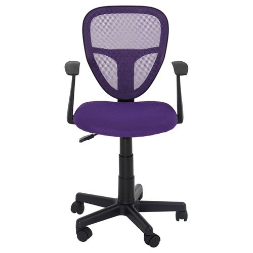 Chaise de bureau enfant AMELIA Vert Réglable en hauteur avec Accoudoirs, Assise Rembourrée Confortable - Maison