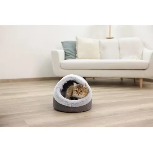 Igloo Pour Chats - Jana - 41 X 50 X 34 Cm - Gris