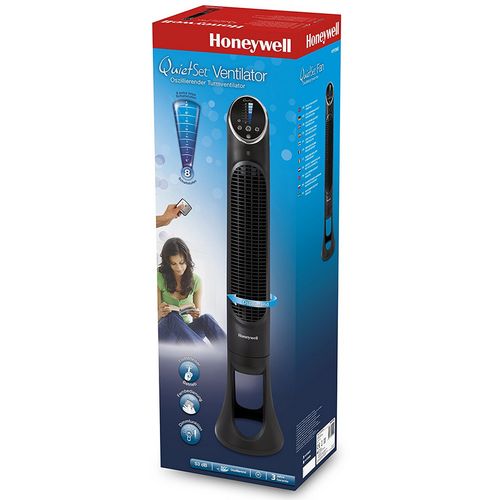 Ventilateur Colonne 102cm 8 Vitesses Noir - Hyf290e4