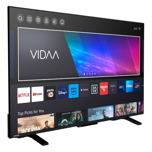Téléviseur UHD 4K 50'' 126 cm TOSHIBA 50UV2363DG Noir vue 3/4