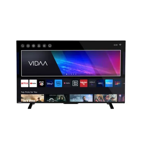 Téléviseur UHD 4K 55'' 139 cm TOSHIBA 55UV2363DG Noir vue de face