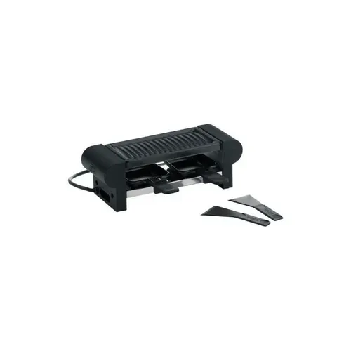 Appareil À Raclette 2 Personnes 350w + Grill Noir - 66490