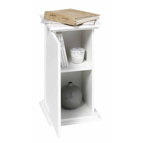 étagère 2 Niveaux Vintage "wyon" 57cm Blanc