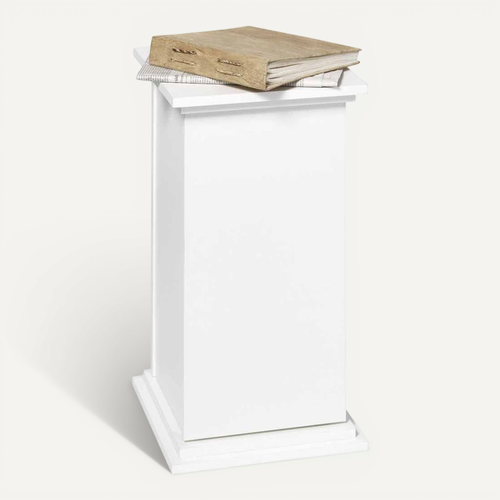 étagère 2 Niveaux Vintage "wyon" 57cm Blanc
