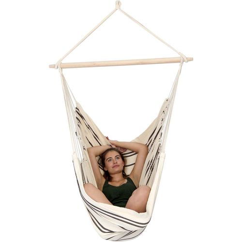 Fauteuil Suspendu En Coton Brésilien Brasil Cappuccino