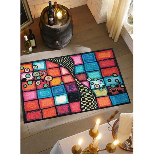 Paillasson 75x190 Tissé Tiger Multicolore