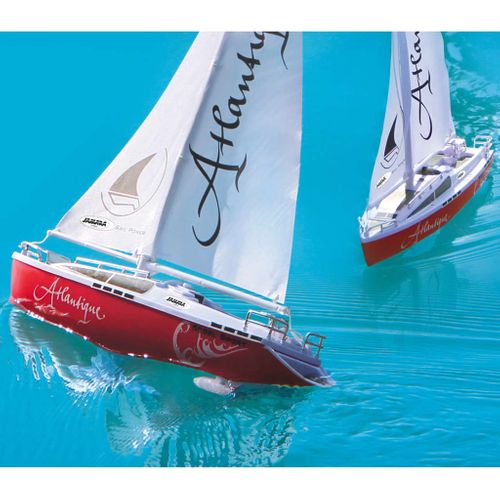 Bateau À Voile Télécommandé Atlantique 27mhz