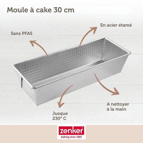 Moule à Cake 30 Cm Silver