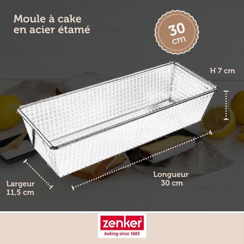 Moule à Cake 30 Cm Silver