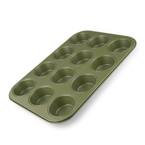 Moule à Muffins 12 Empreintes 38 X 26 Cm Green Vision