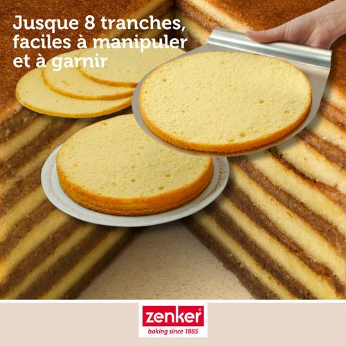Cercle à Pâtisserie Pour Trancher Les Gâteaux En étages 26 à 28 Cm Smart Pastry
