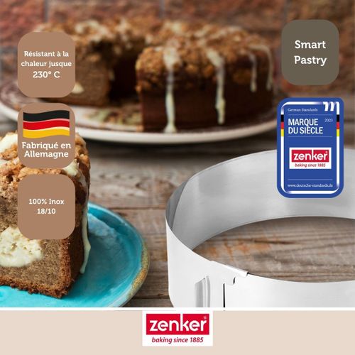 Cercle à Pâtisserie Réglable Smart Pastry