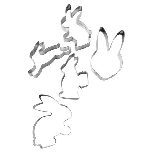 Set De 5 Emporte-pièces En Forme De Lapin De Pâques Pâques