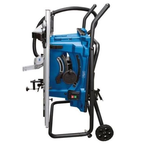 Scie Sur Table 2000 W, Lame 255 Mm, Support Pliable Pour Coupes Précises