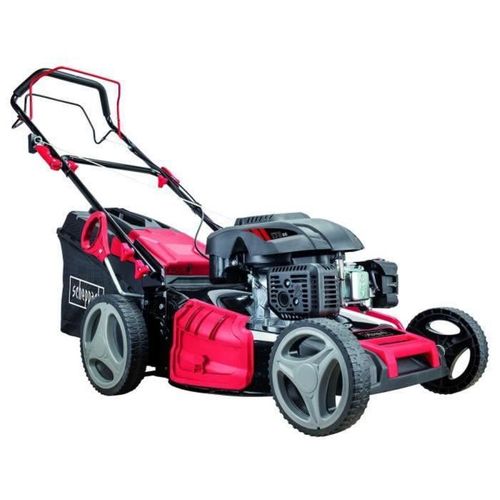 Tondeuse Thermique Autotractée 4 En 1 Scheppach 51cm De Coupe - 173cc - Ms173-51