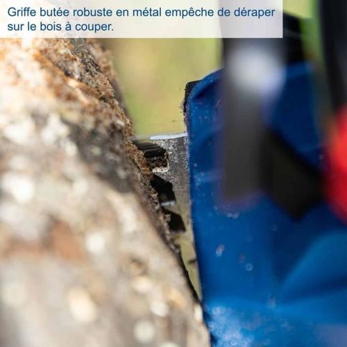 Tronçonneuse Sans Fil 33,5 Cm - 2×20v 4ah, Moteur Brushless