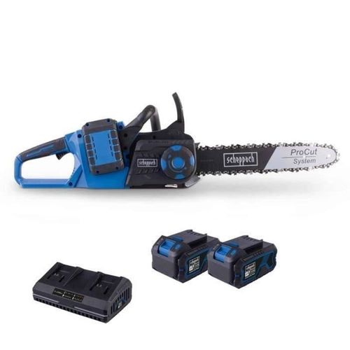 Tronçonneuse Sans Fil 33,5 Cm - 2×20v 4ah, Moteur Brushless