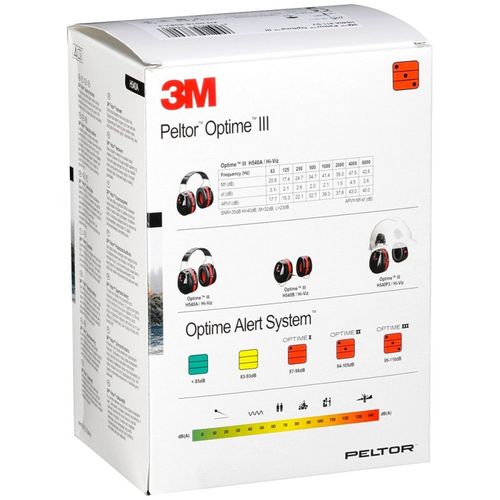 Coquilles Antibruit Peltor Optime Iii Noir H540a-411-sv - 3m - H54001