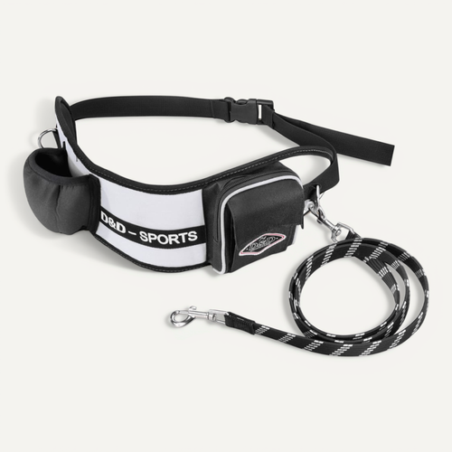Laisse Pour Chiens Sports Active Walker 110 Cm S Blanc 313/415276