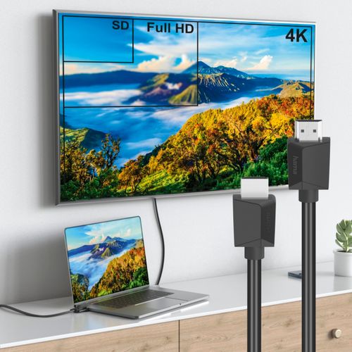Câble HDMI Haute vitesse HAMA 4K 1,5 M - 205005 vue d'ambiance 1