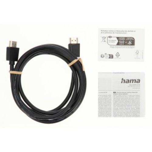 Câble HDMI Haute vitesse HAMA 4K 1,5 M - 205005