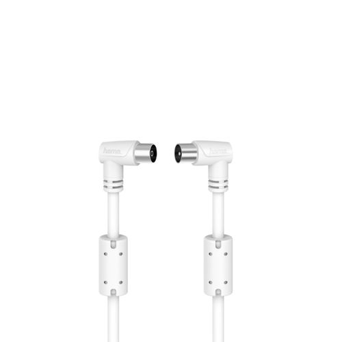 Câble Coax coudé HAMA 00205057 MF 90DB 3M vue de face