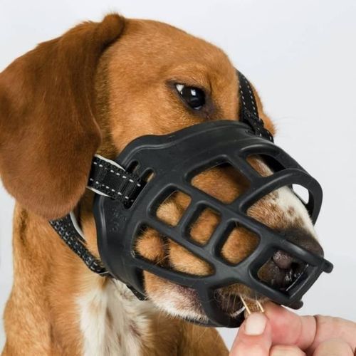 Museliere - Trixie - Muzzle Flex - Caoutchouc - Taille Xl/xxl - Noir