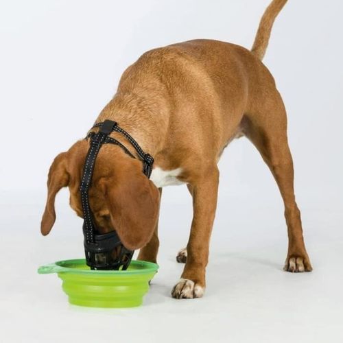 Museliere - Trixie - Muzzle Flex - Caoutchouc - Taille Xl/xxl - Noir