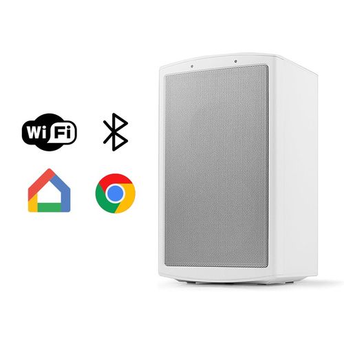 Enceinte De Streaming Bluetooth Blanche Mr50 White