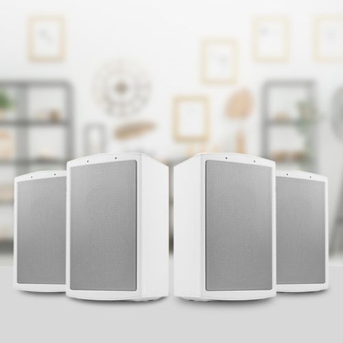 Enceinte De Streaming Bluetooth Blanche Mr50 White