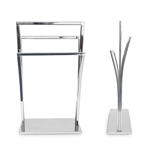 Porte-serviettes Sur Pied Inox 3 Barres