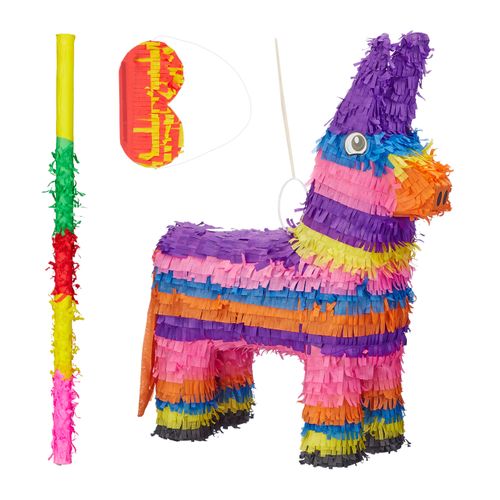 Ensemble De 3 Piñatas Âne