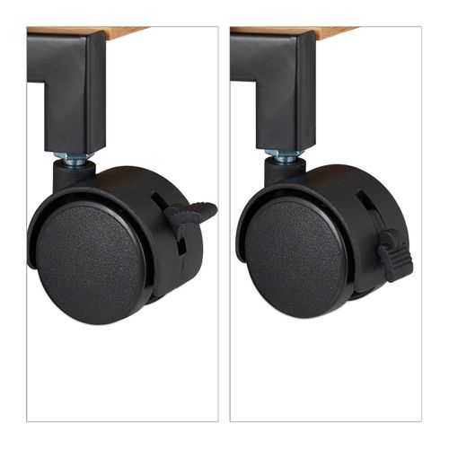 Desserte De Cuisine En Bambou à 3 Étages