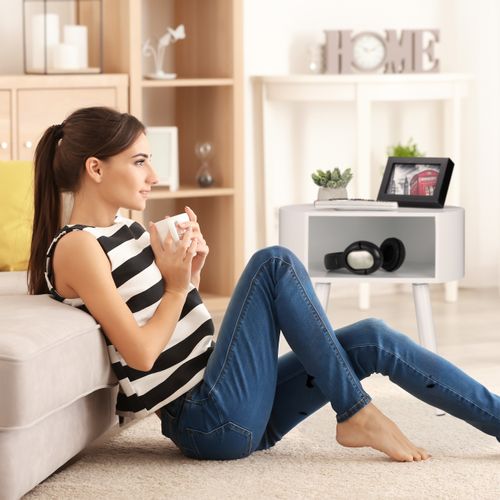 Table D'appoint Avec Casier Support