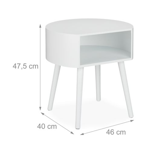 Table D'appoint Avec Casier Support