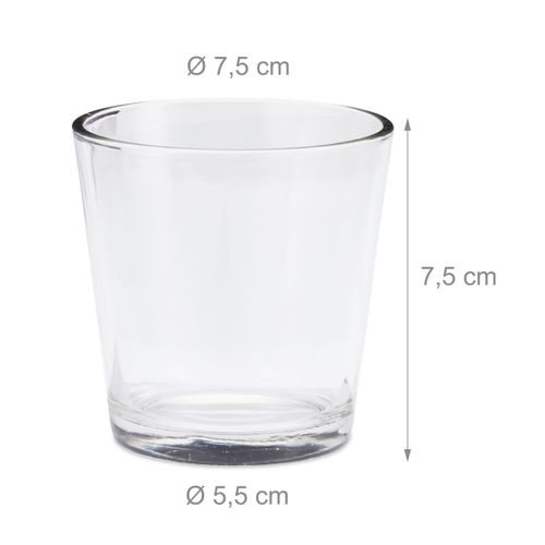 Verres à Bougies Chauffe-plat Lot De 36