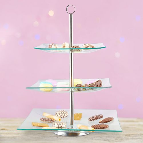 Serviteur Gâteau 3 Étages